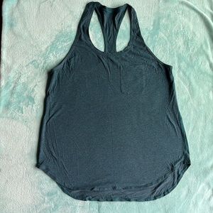 Front pocket racer back